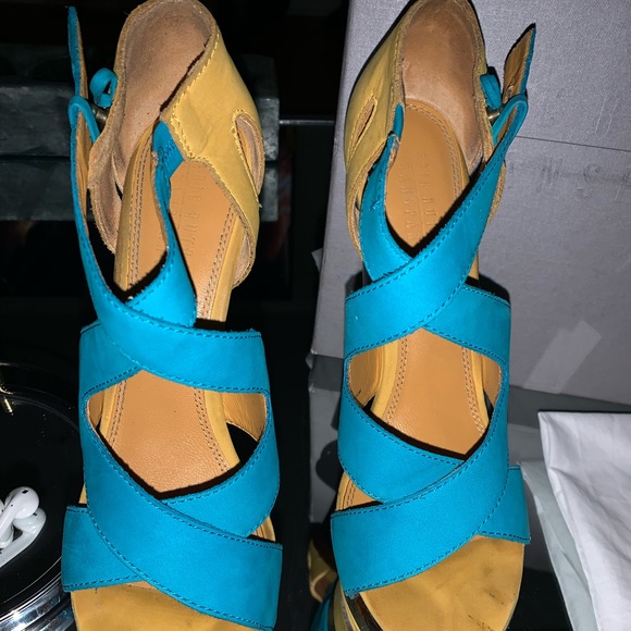 Eric Rutberg Alist platform wedge size 9 - Picture 3 of 4